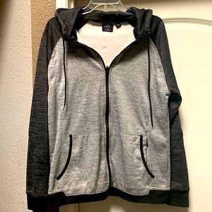 Burnside Full Zip Up Hooded Jacket